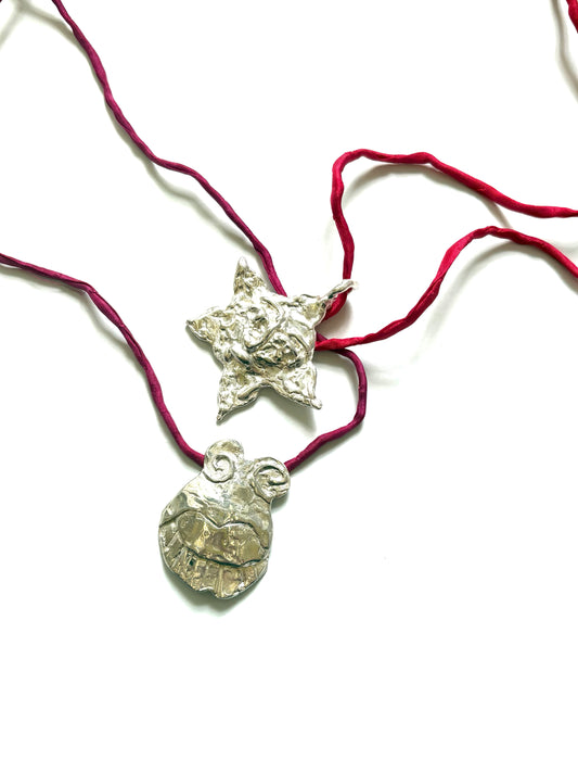 SUN SILK NECKLACE