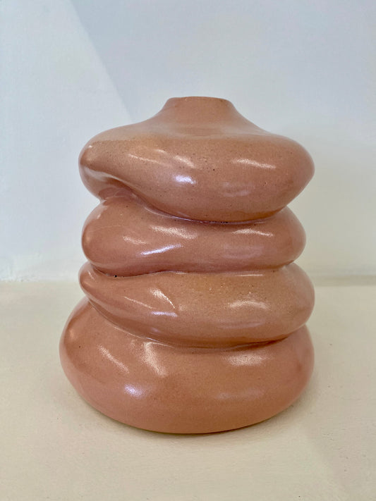 CERAMIC SCULPTURE VASE