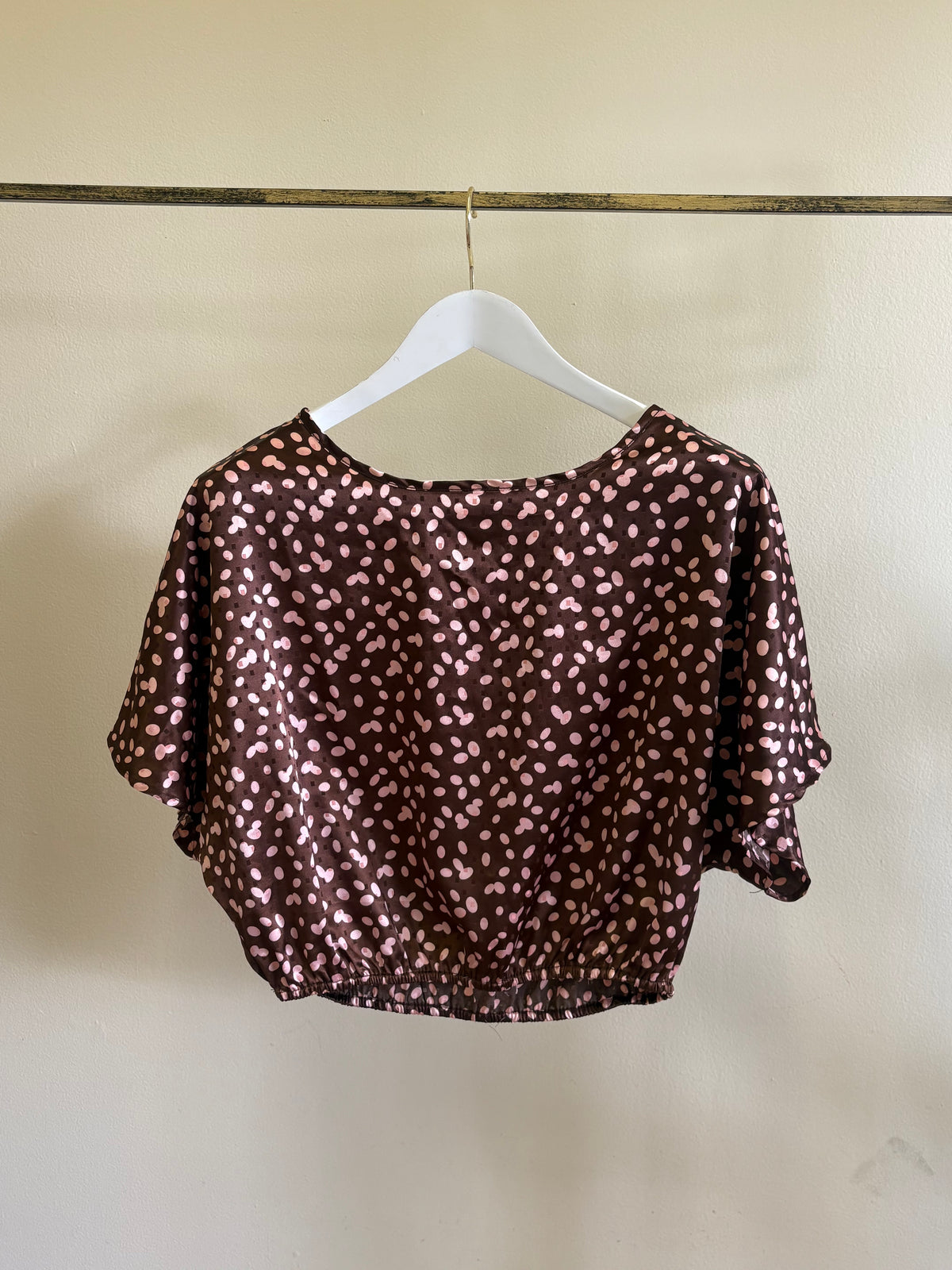 PAID ACTOR POLKA DOTS TOP