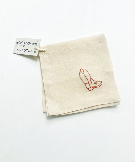 CHARRO LINEN COASTERS