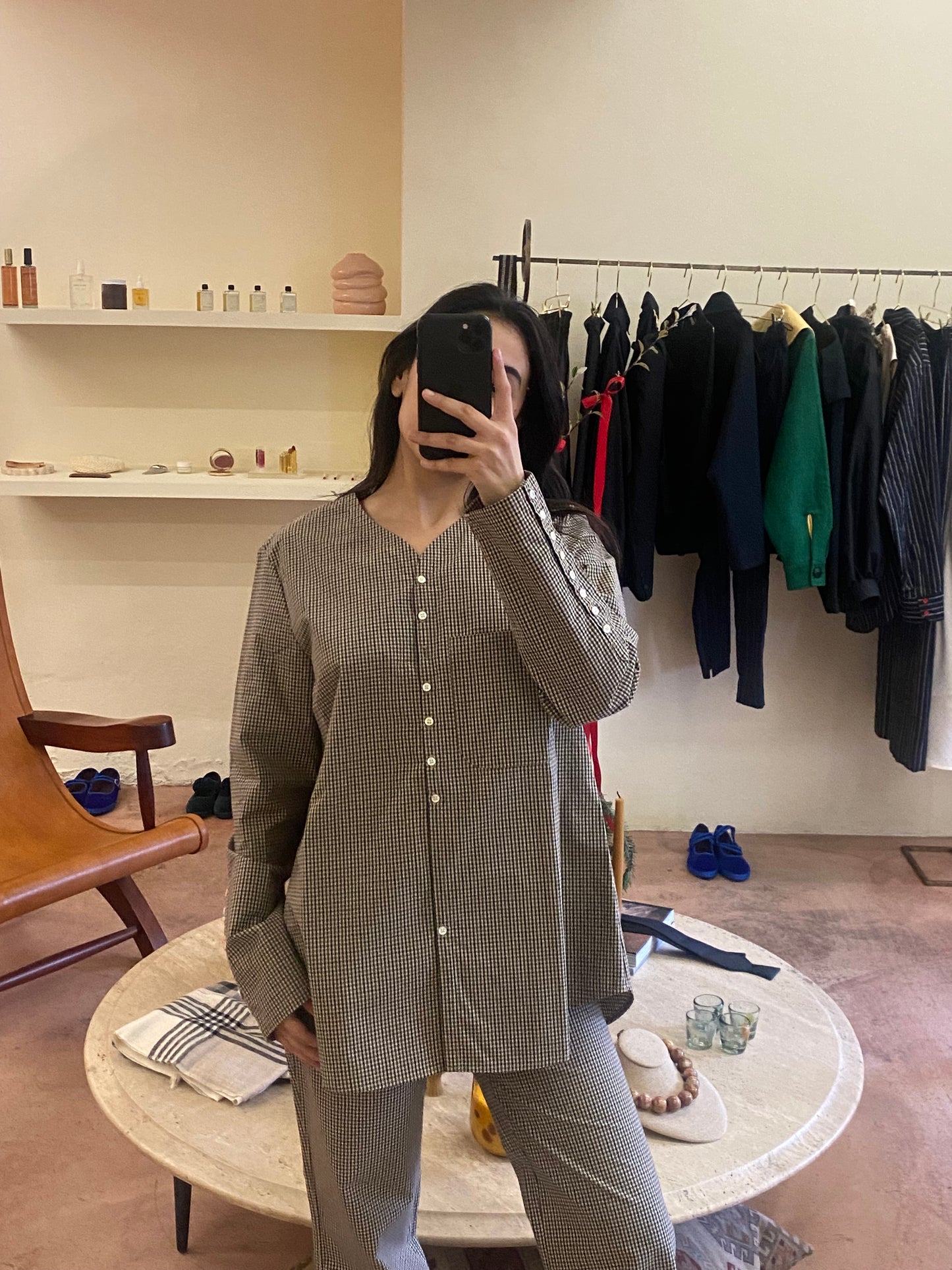 MARI SHIRT AUTUMN PLAID