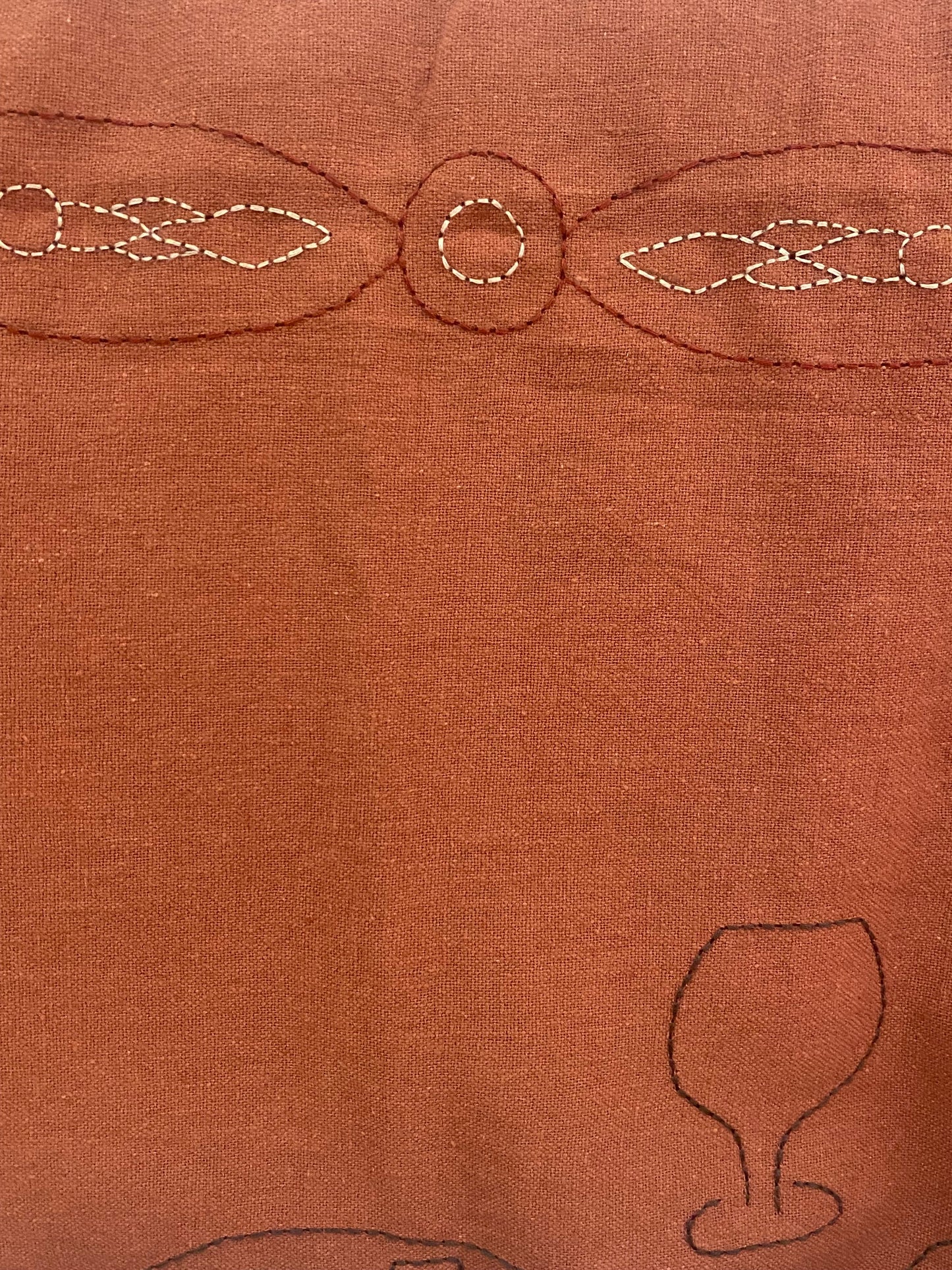 SQUARE MAMEY LINEN/COTTON BLENDCHARRO TABLECLOTH 140x140