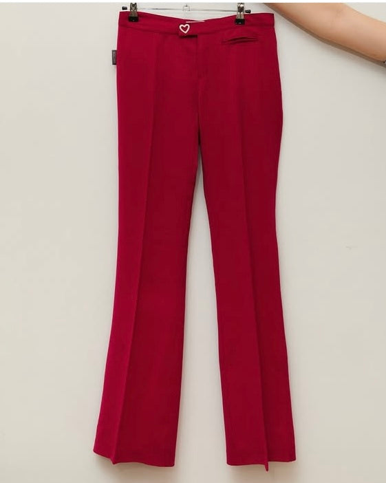MOSCHINO - PINK HEART PANTS