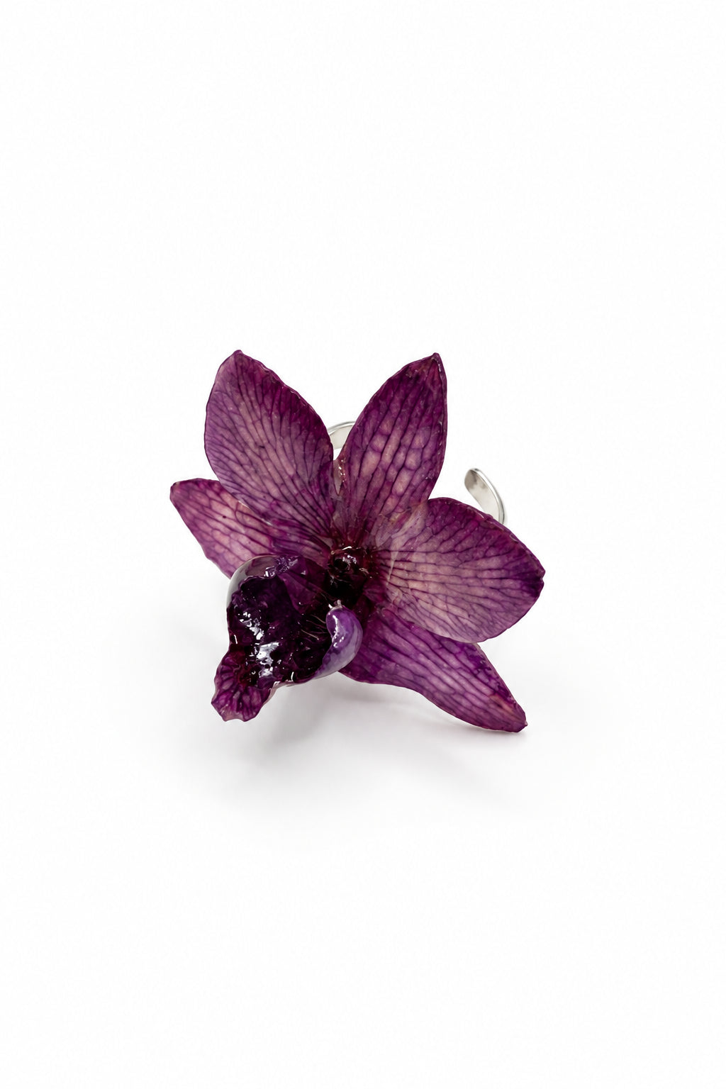 PURPLE ORCHID RING