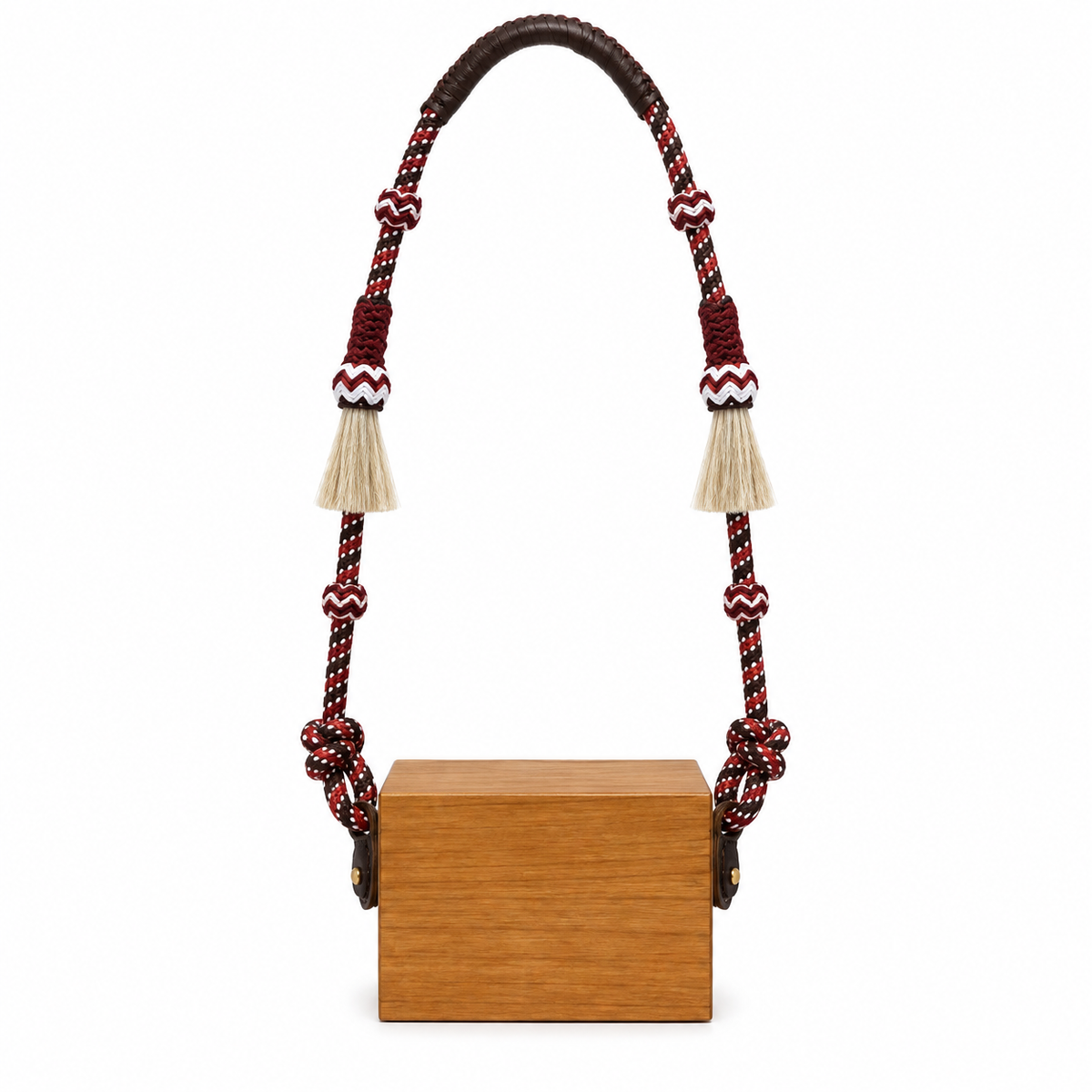 LONG REIN STRAP WITH HORSE HAIR