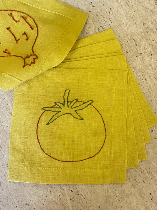 TOMATE Y CEBOLLA COASTERS