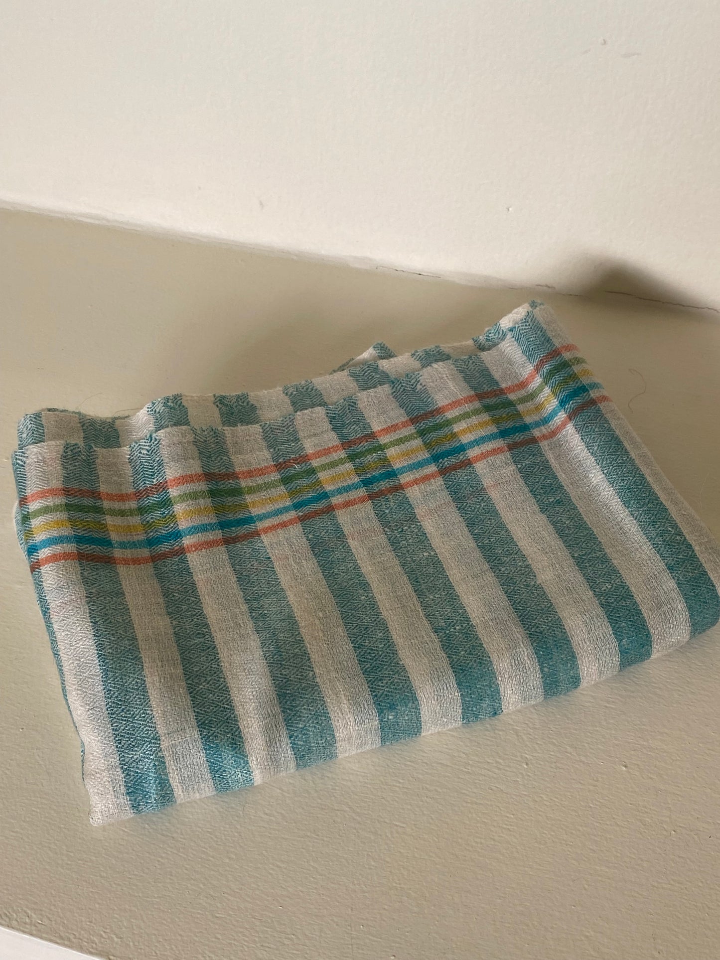 BLUE RAINBOW PASHMINA