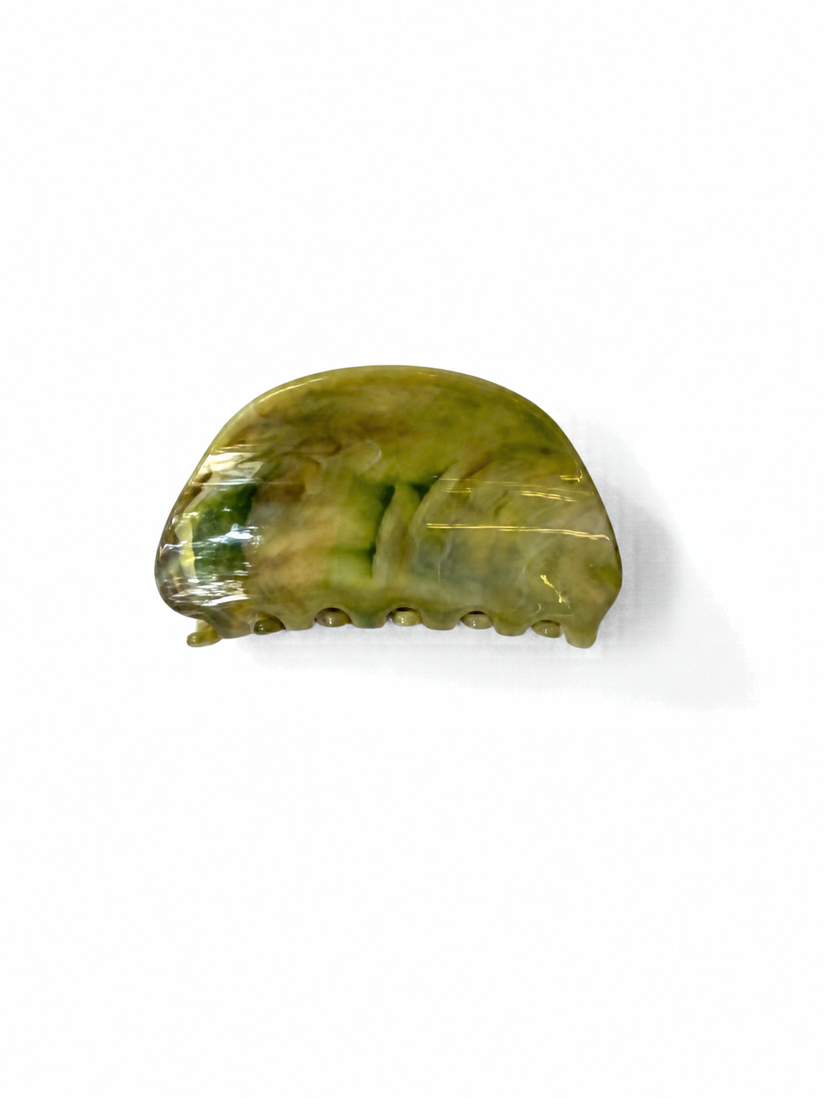 GREEN BIG HAIR CLIP
