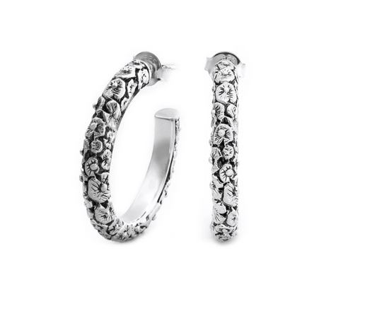 LP ROOT HOOPS MEDIUM SILVER