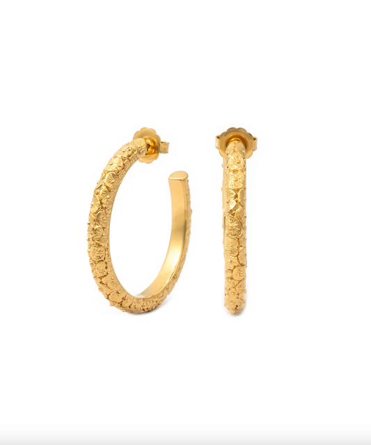 LP ROOT HOOPS MEDIUM GOLD