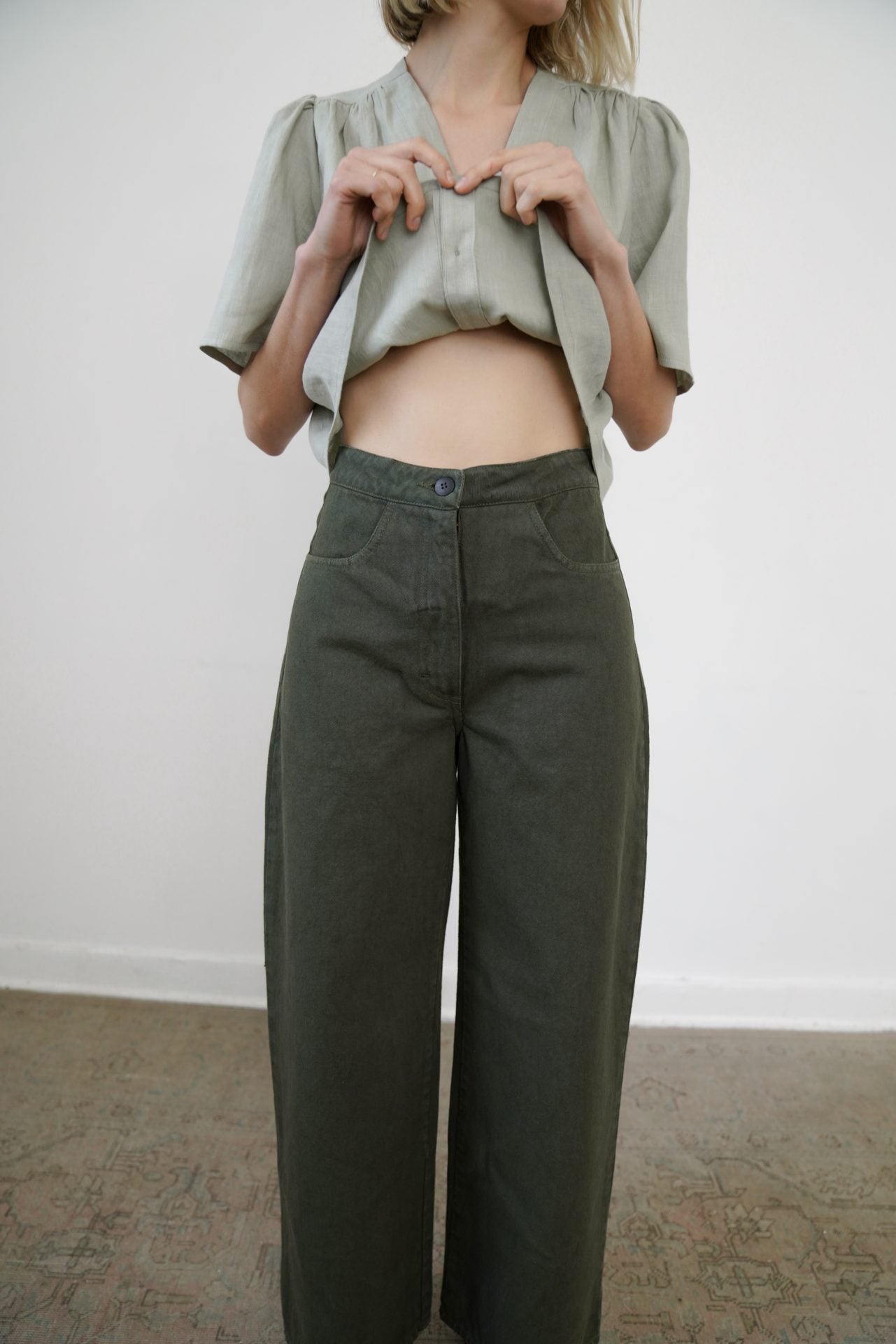 RENEE PANT - ARTICHOKE