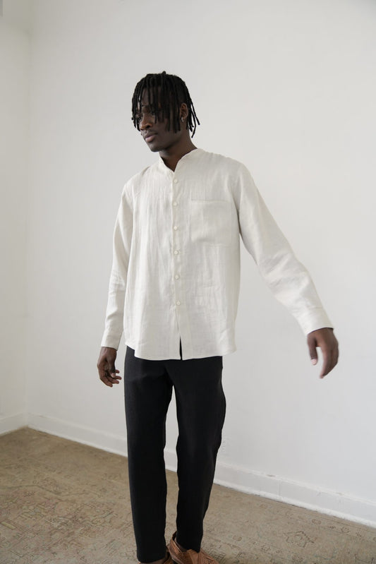 JAQUE SHIRT MENSWEAR - BONE