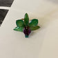 GREEN ORCHID RING