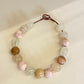 PINK AND GREEN BOLD NECKLACE