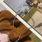 SILVER ONYX NECKLACE