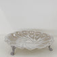 VINTAGE ROGERS SILVER PLATED FOOTED SHELL TRAY