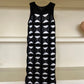 LEATHER WOVEN DRESS