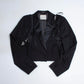 CROPED TUX APRON BLAZER
