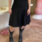 MERCEDES TAFETA SKIRT