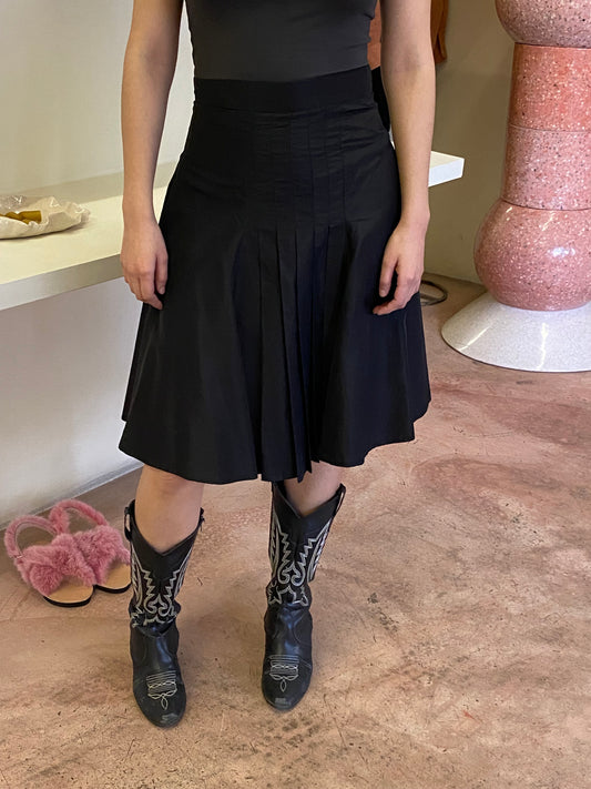 MERCEDES TAFETA SKIRT