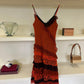 FUZZI RED POLKA DOT DRESS