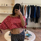 PAID ACTOR POKA DOTS TOP