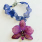 PURPLE GLITTER NECKLACE