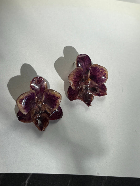 ORCHID EARRINGS