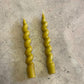 CURLY BEESWAX CANDLE