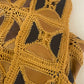 SHORT LEATHER CROCHET VEST