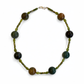 GREEN BOLA NECKLACE