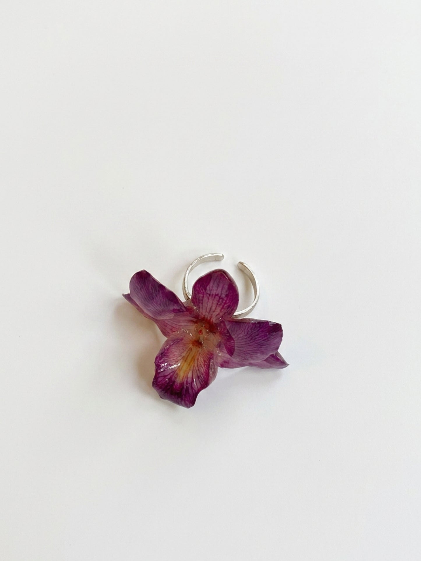 PURPLE ORCHID RING