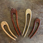 WOODEN HAIR CLIP