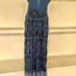 LEATHER WOVEN DRESS