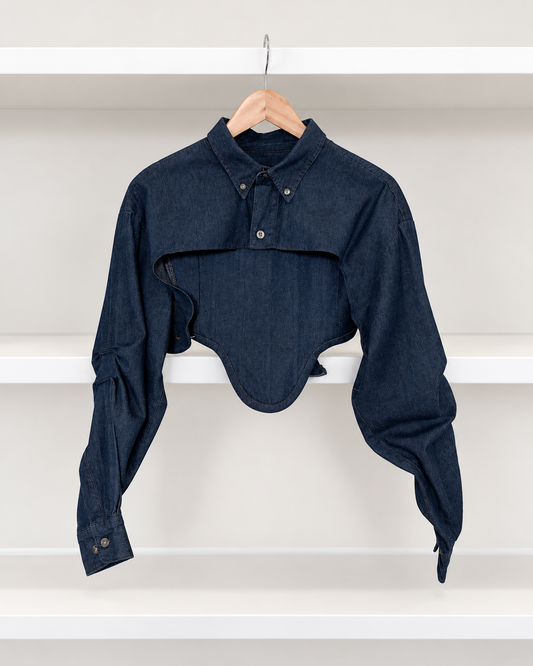 REIMAGINED CYNTHIA CORSET + OVER SHIRT