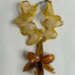 ORCHID NECKLACE - YELLOW