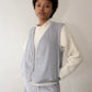 ALBA VEST PERIWINKLE