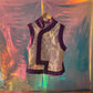 PURPLE FELTING VEST