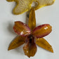 ORCHID NECKLACE - YELLOW