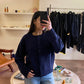 EIRA NAVY CARDIGAN
