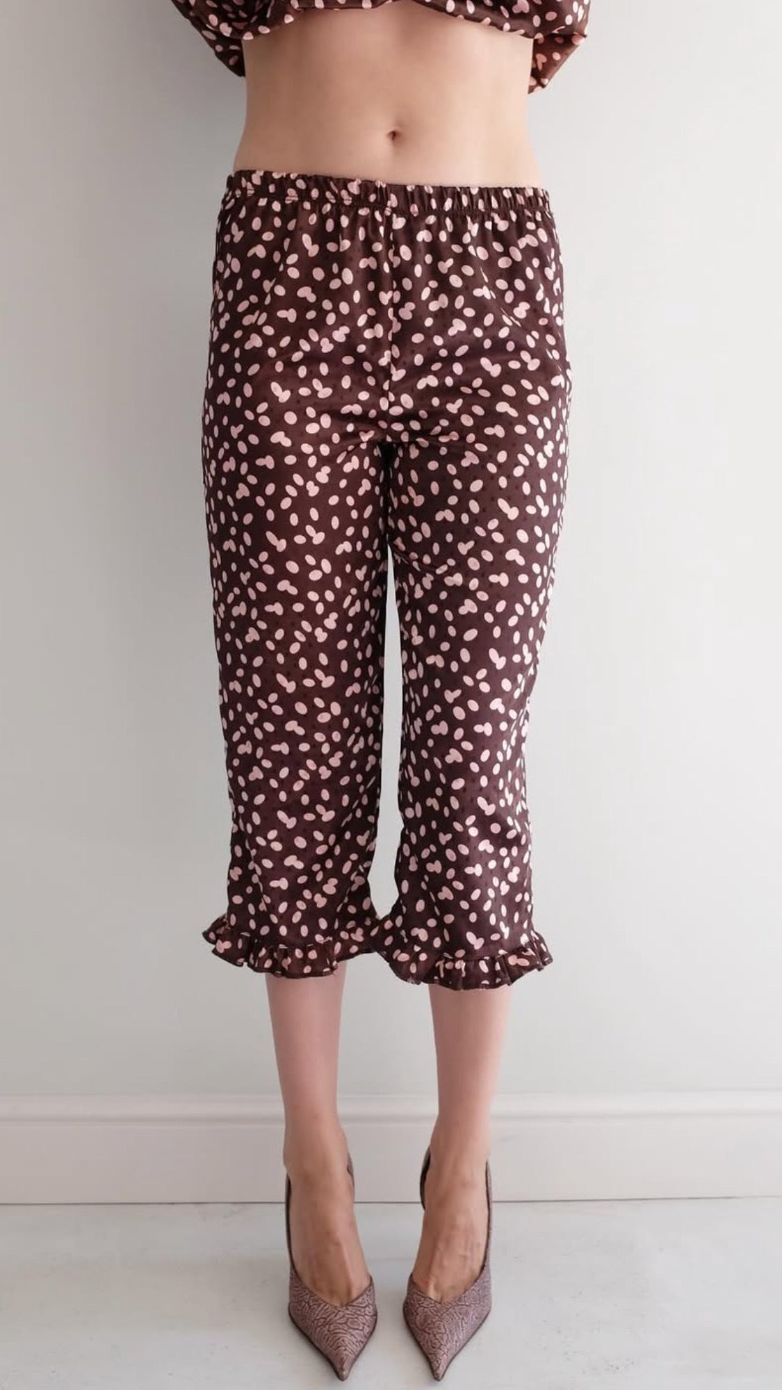 POLKA DOTS CAPRIS