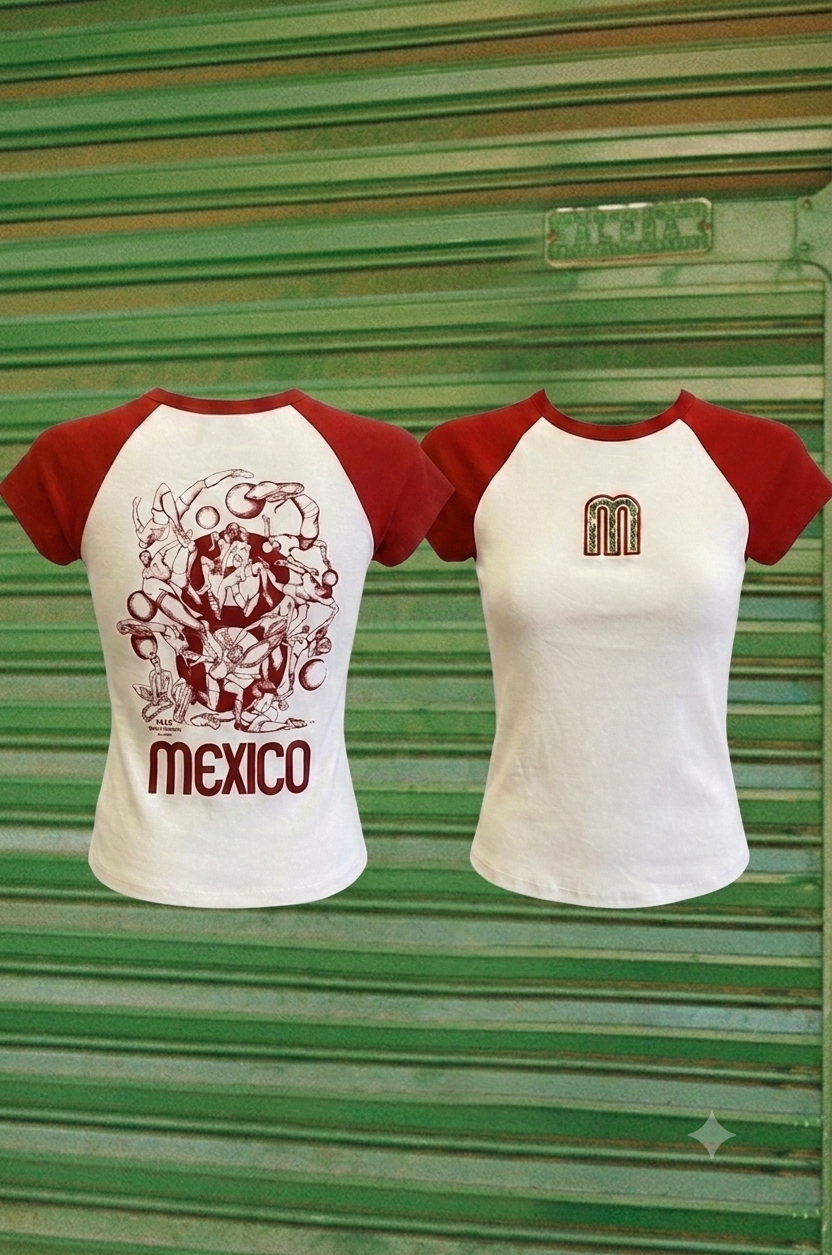 AURELIA X RUFUS MUNDIAL BABY TEE - LIMITED EDITION