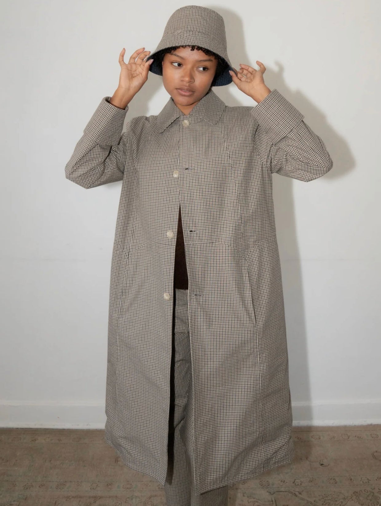 BETTY COAT AUTUMN PLAID