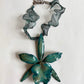 ORCHID NECKLACE - EMERALD GREEN