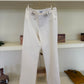 MOSCHINO WHITE WOOL PANTS