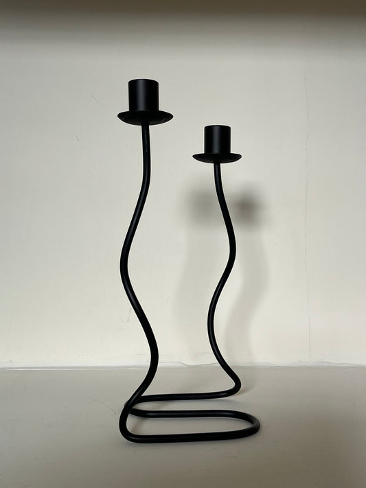 CONNECTED SQUIGGLE CANDELABRA