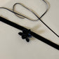 BLACK ORCHID VELVET CHOKER