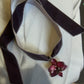 PURPLE ORCHID NECKLACE