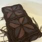 WOVEN LEATHER SCARF