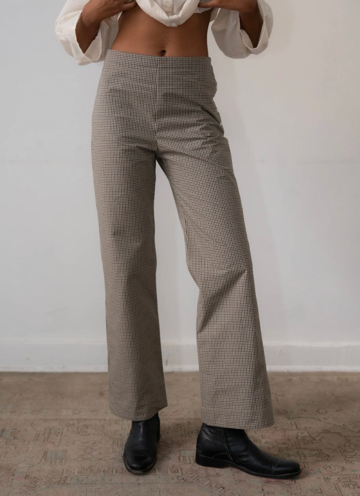 MARI PANT AUTUMN PLAID